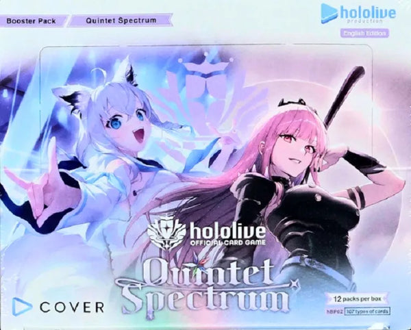Hololive Official Card Game: BOOSTER BOX - Quintet Spectrum