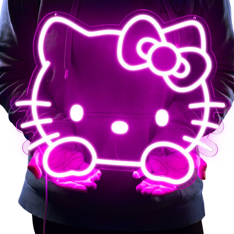 Hello Kitty - Pink Neon Sign