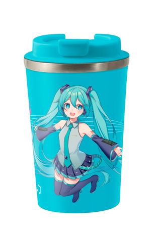 Hatsune Miku: 350ML METAL TRAVEL MUG - Jump