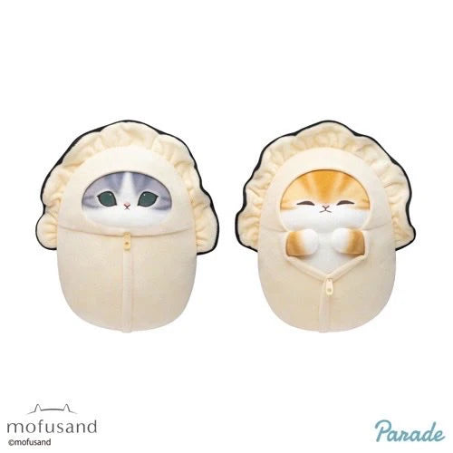 Mofusand: OYSTER PLUSH - Grey Mofusand