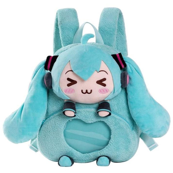 Moeyu Hatsune Miku Squinting Eyes Series Cute Ita Backpack