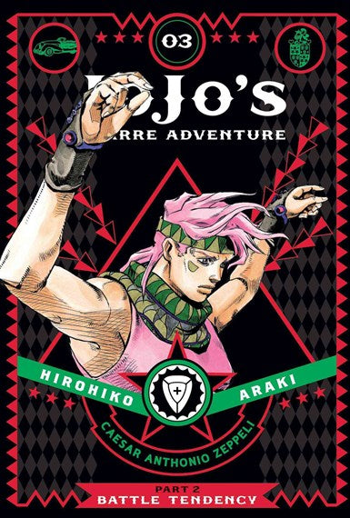 Manga: JoJo's Bizarre Adventure: Part 2 Battle Tendency, Vol. 3