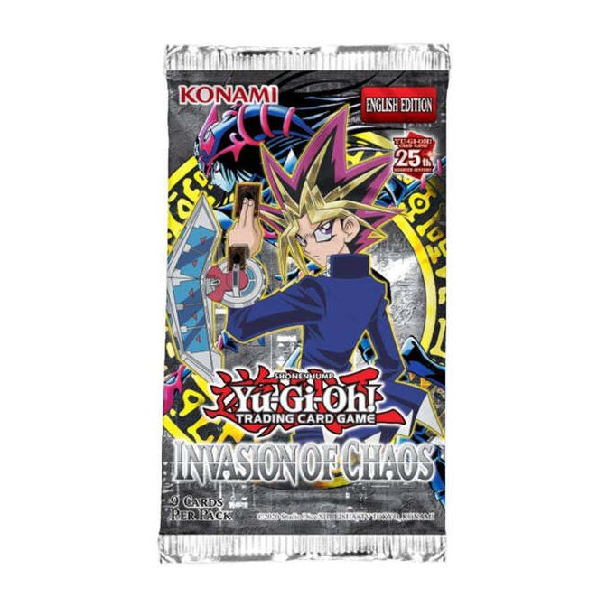 YUGIOH - Invasion Of Chaos - 25th Anniversary - Sealed Booster Box