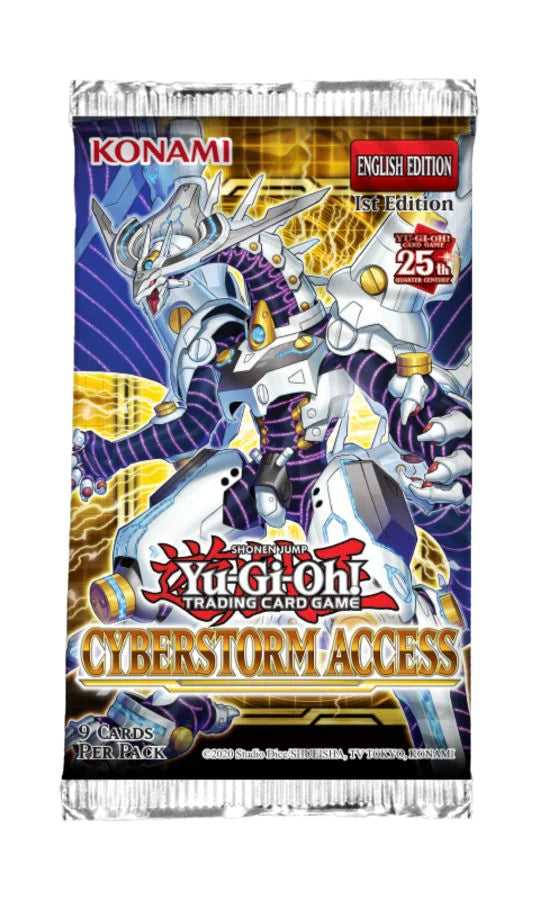 YuGiOh! - Cyberstorm Access Booster (Single Pack)