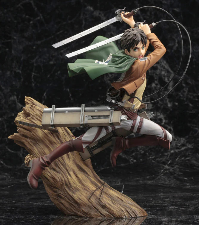 1/8 Attack On Titan Artfx J Eren Yeager Renewal Package Ver.