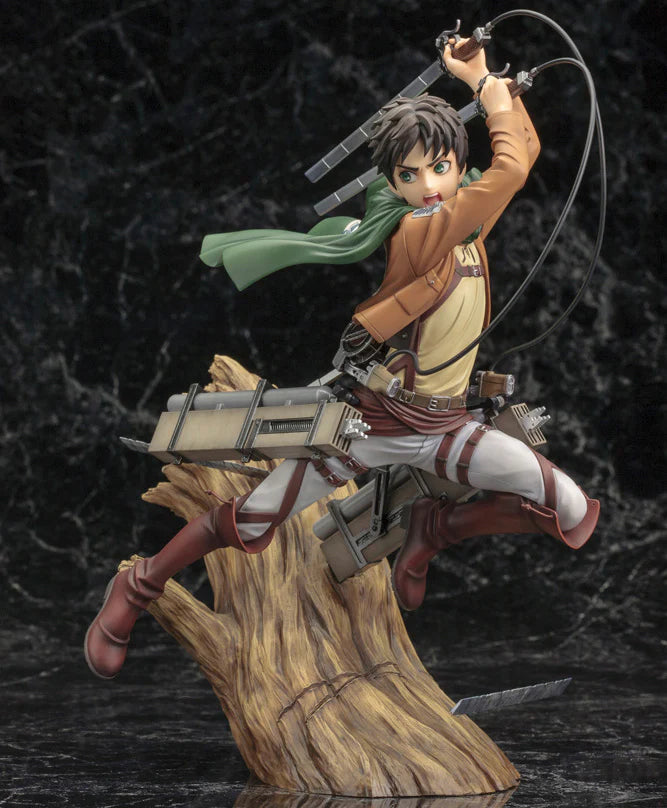 1/8 Attack On Titan Artfx J Eren Yeager Renewal Package Ver.