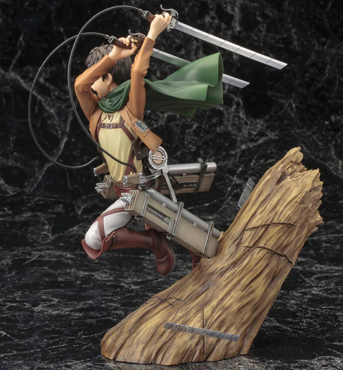 1/8 Attack On Titan Artfx J Eren Yeager Renewal Package Ver.