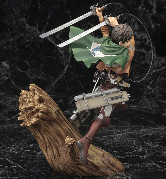 1/8 Attack On Titan Artfx J Eren Yeager Renewal Package Ver.