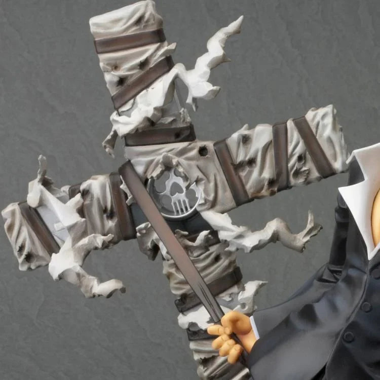 Trigun Badlands Rumble: 1/8 SCALE FIGURE ARTFX-J - Nicholas D. Wolfwood (Renewal Package Ver.)