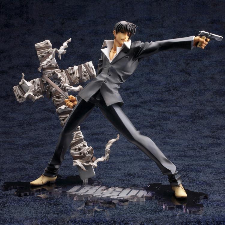 Trigun Badlands Rumble: 1/8 SCALE FIGURE ARTFX-J - Nicholas D. Wolfwood (Renewal Package Ver.)