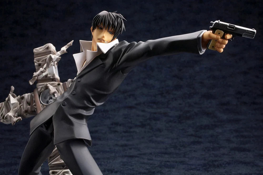 Trigun Badlands Rumble: 1/8 SCALE FIGURE ARTFX-J - Nicholas D. Wolfwood (Renewal Package Ver.)