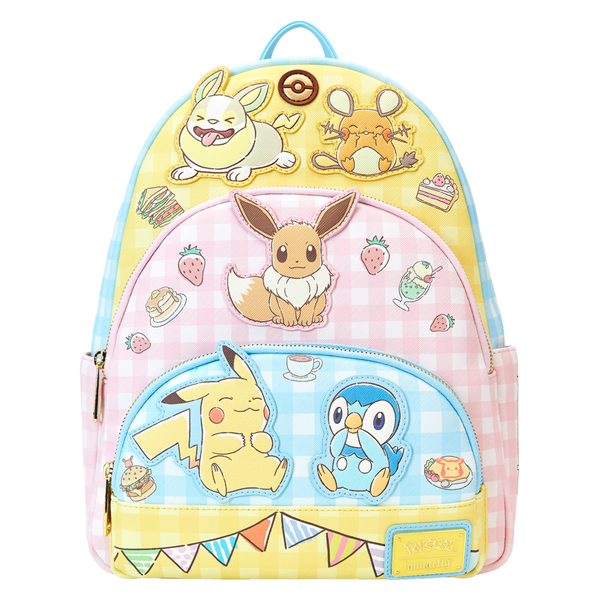 Pokemon: TRIPLE POCKET BACKPACK - Cafe