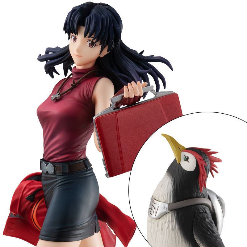 PRE ORDER Rebuild of Evangelion: GALS SERIES FIGURE - Misato Katsuragi & Pen Pen