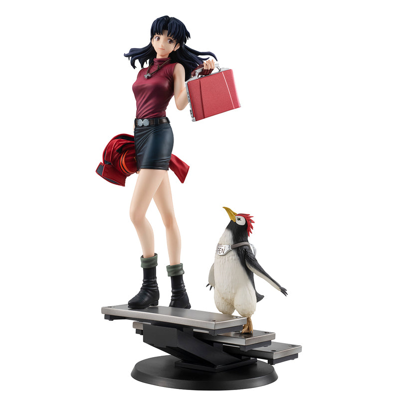 PRE ORDER Rebuild of Evangelion: GALS SERIES FIGURE - Misato Katsuragi & Pen Pen