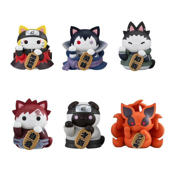 PRE ORDER Naruto: MEGA CAT PROJECT NYARUTO! FORTUNE CATS BLIND BOX - Naruto Uzumaki & Friends