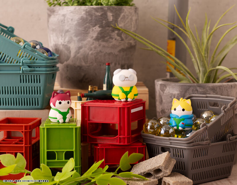 PRE ORDER Sakamoto Days: MEGA CAT PROJECT SAKAMOTO CATS BLIND BOX - The Cheerful Sakamoto Store