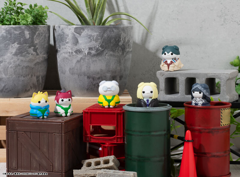PRE ORDER Sakamoto Days: MEGA CAT PROJECT SAKAMOTO CATS BLIND BOX - The Cheerful Sakamoto Store
