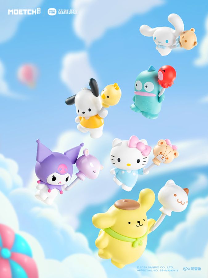 Hello Kitty: BLIND BOX - Balloon Adventure Series Moetch Bean