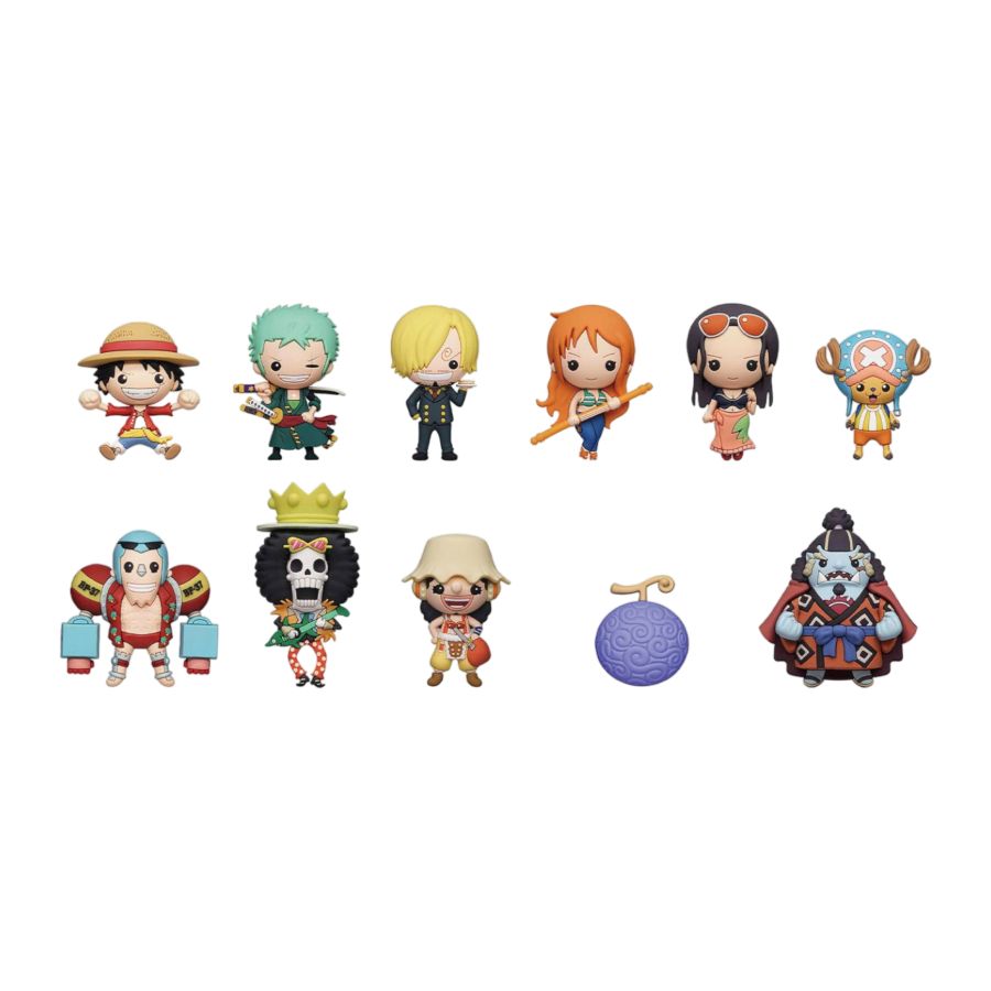 One Piece: BLIND BAG - 3D PVC Bag Clips (Series 3)