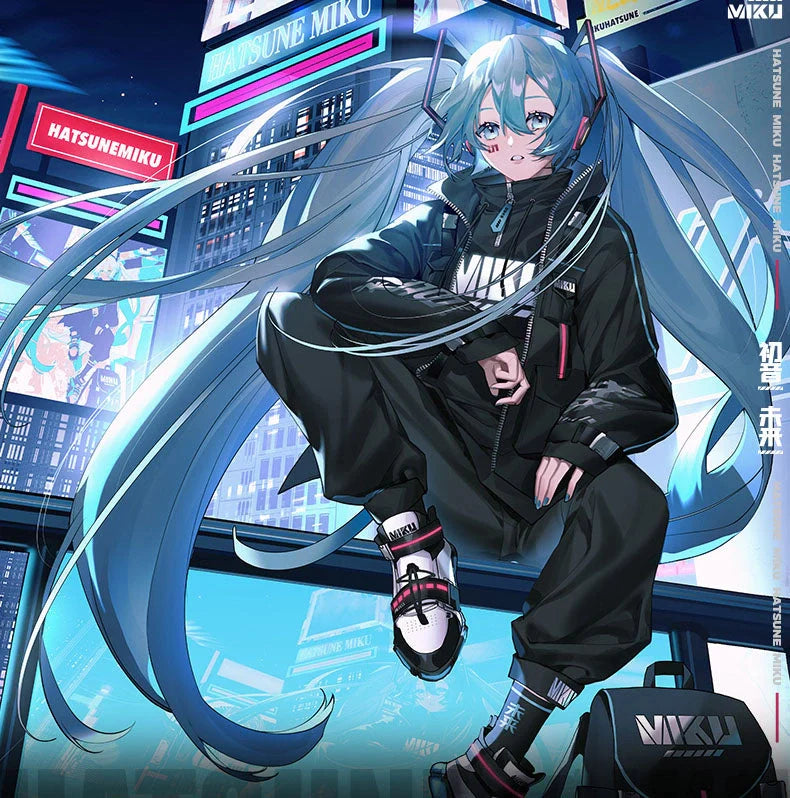 Hatsune Miku Urban Techwear Backpack Moeyu MegaCulture