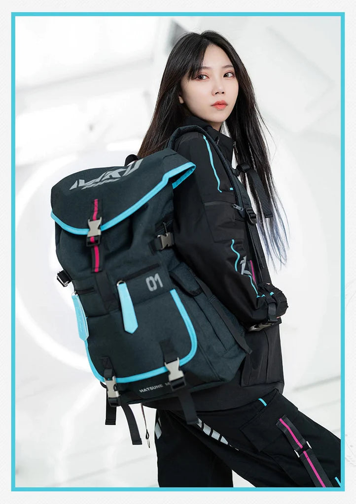 Hatsune Miku Urban Techwear Backpack Moeyu MegaCulture