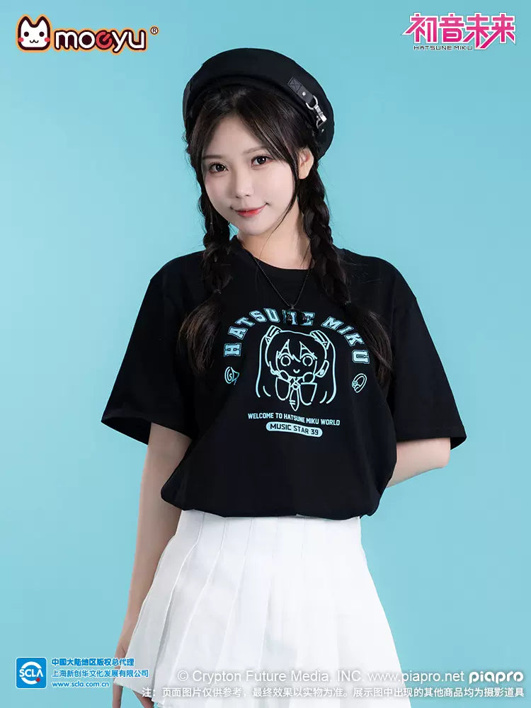 Moeyu - Hatsune Miku 2022 Summer T-Shirt (Style B) - XXL
