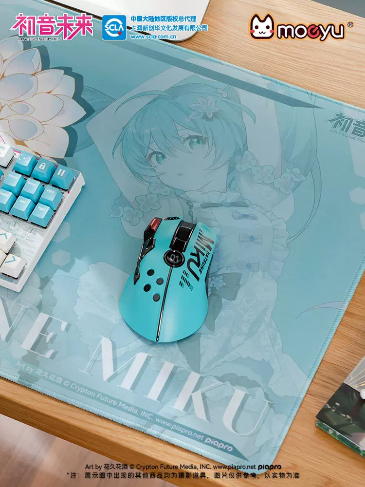 Moeyu Hatsune Miku XL Size Desk/Mouse Pad - 39 Flower Theme