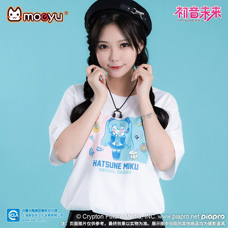 Moeyu - Hatsune Miku 2022 Summer T-Shirt (Style A) - XXL