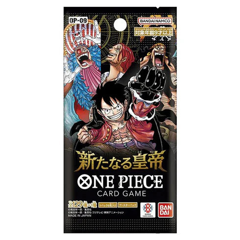 One Piece TCG: OP-09 Japanese Booster Pack - The Four Emperors