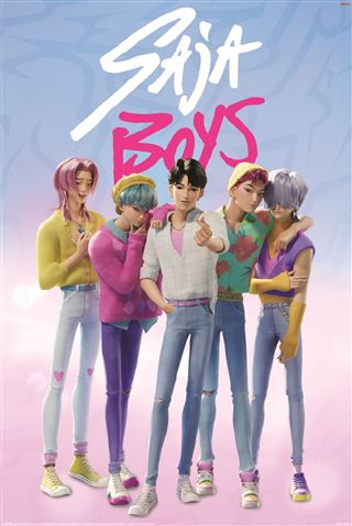 KPop Demon Hunters: POSTER - Saja Boys