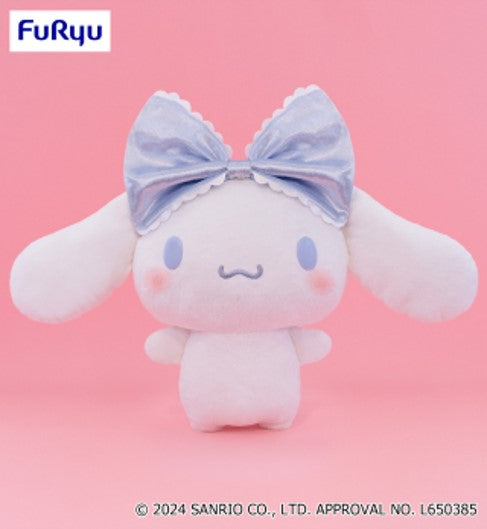 SANRIO Cinnamoroll Large ruffled ribbon BIG Plush Toy