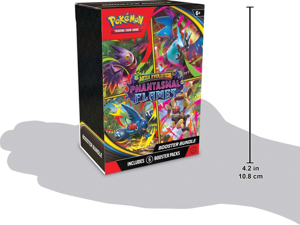 Pokemon: TCG - Mega Evolution - Phantasmal Flames Booster Bundle