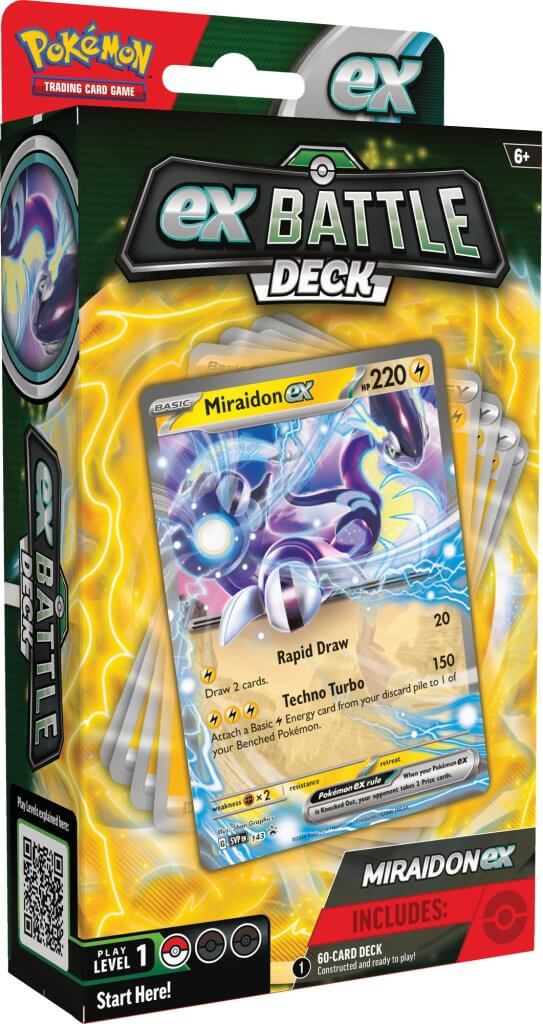Pokemon TCG: BATTLE DECK - Victiniex & Miraidon ex