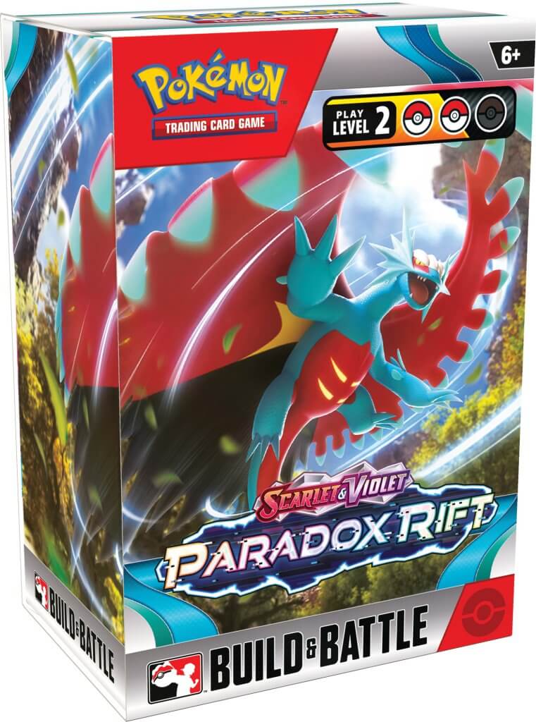 POKÉMON TCG Scarlet & Violet 4 Paradox Rift Build & Battle Box