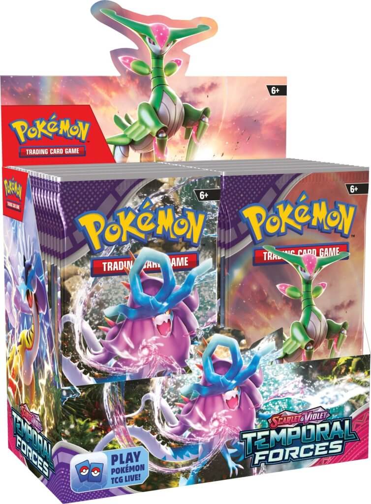 POKEMON SCARLET AND VIOLET TEMPORAL FORCES BOOSTER PACK