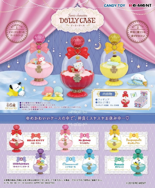 Sanrio Characters Dolly Case Re-Ment Collectible