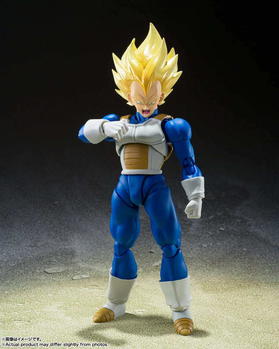 Dragon Ball Z: S.H.FIGUARTS - Super Saiyan Vegeta Awakening Super Saiyan Blood