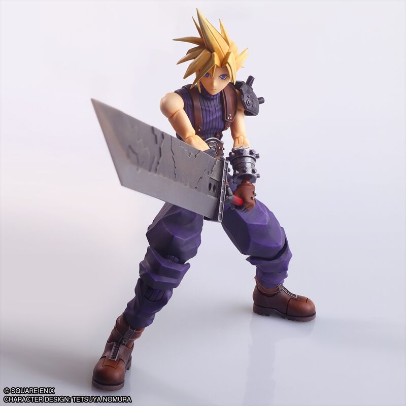 PRE ORDER Final Fantasy VII: STRUCTURE ARTS MODEL KIT - Cloud Strife