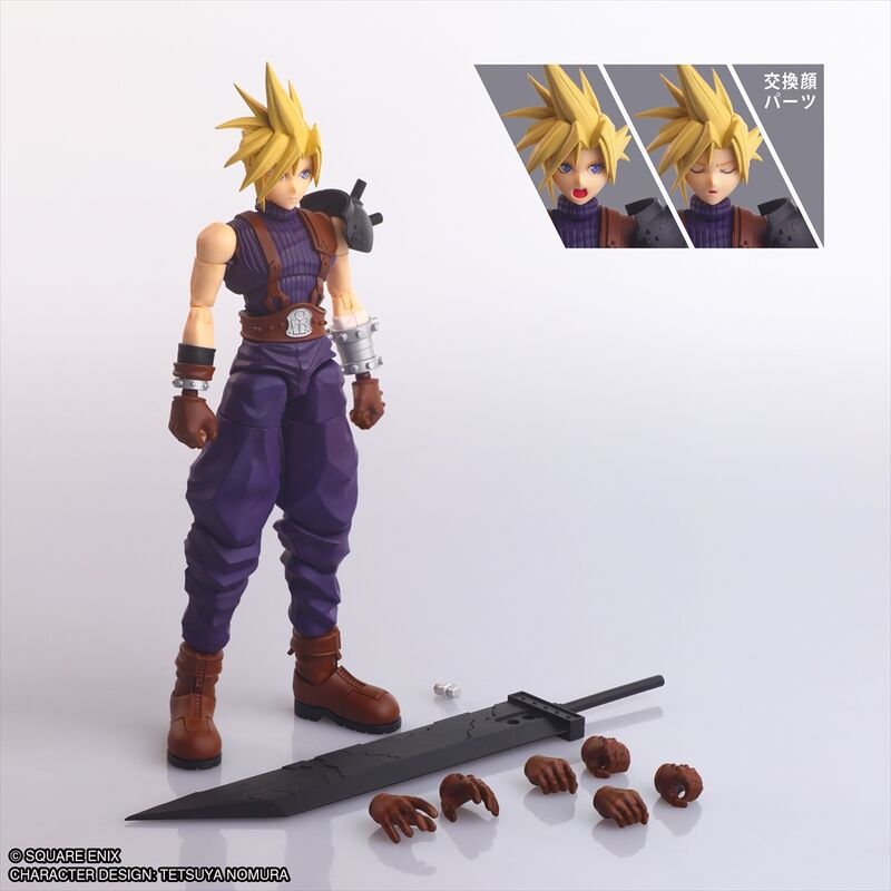 PRE ORDER Final Fantasy VII: STRUCTURE ARTS MODEL KIT - Cloud Strife