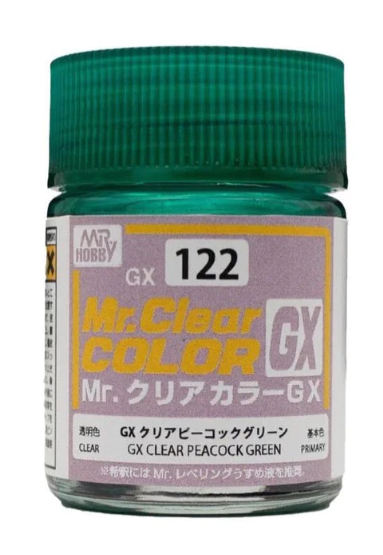 Mr Clear Color Peacock Green GX122