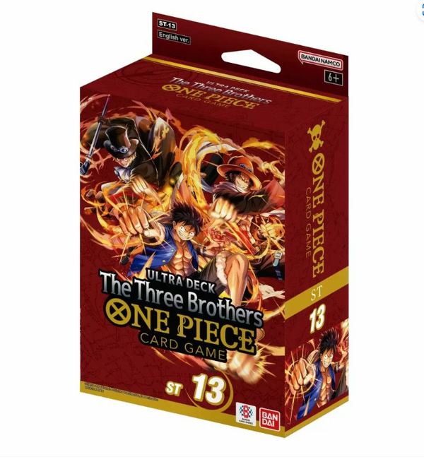 One Piece Ultra Deck The Three Brothers Card Game ST-13