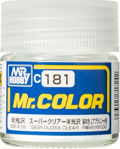 Mr Color Semi Gloss Clear (C181)