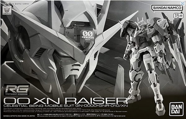 RG 00 XN Raiser Premium Bandai Limited