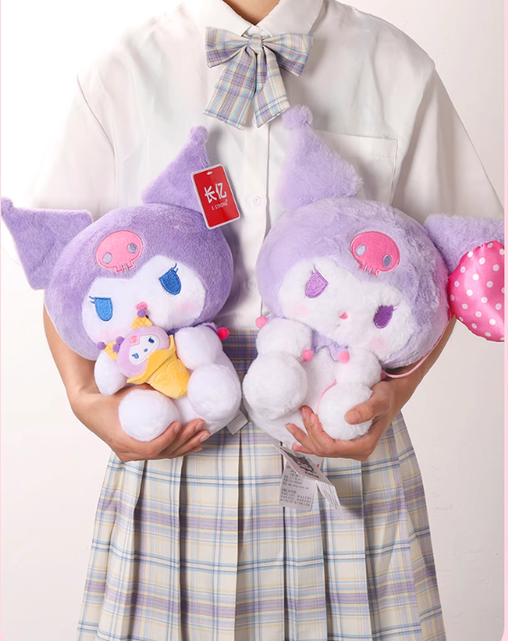 E-Strong Sanrio Plush - Kuromi with ice cream 37cm