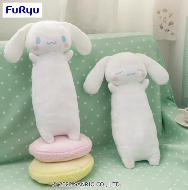 Furyu Cinnamoroll (Closed eyes) 20th Anniversary Long Body Pillow 42cm