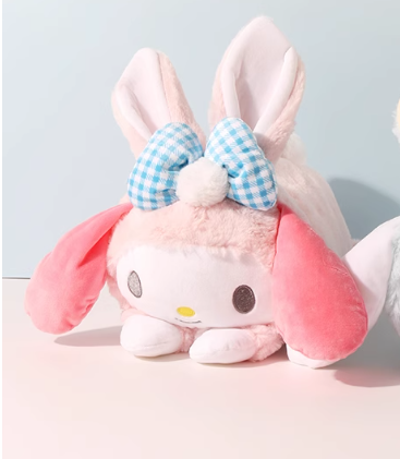 Sanrio My Melody (Pink) Plushie (Laying down Ver.)