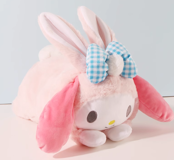 Sanrio My Melody (Pink) Plushie (Laying down Ver.)