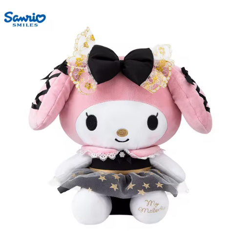 Sanrio My Melody Plush (Black Gold Series)