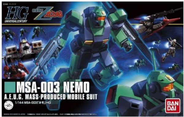 HGUC 1/144 Nemo Z Ver Zeta Gundam