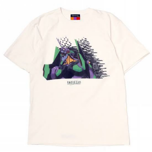 Radio Eva: WHITE XL T-SHIRT - Unit-01